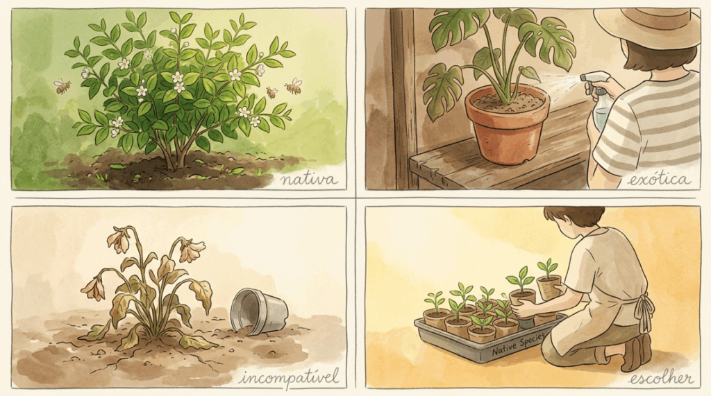 A psicologia aponta que a recusa em aceitar os limites do ambiente leva o jardineiro a insistir em espécies condenadas, confundindo insistência com amor à jardinagem