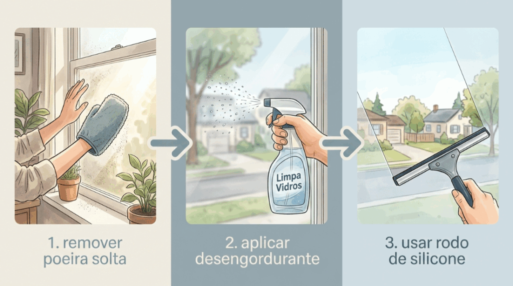 Os vidros das janelas da frente da casa parecem sempre embaçados e sujos mesmo após a limpeza? A poluição urbana cria uma película aderente
