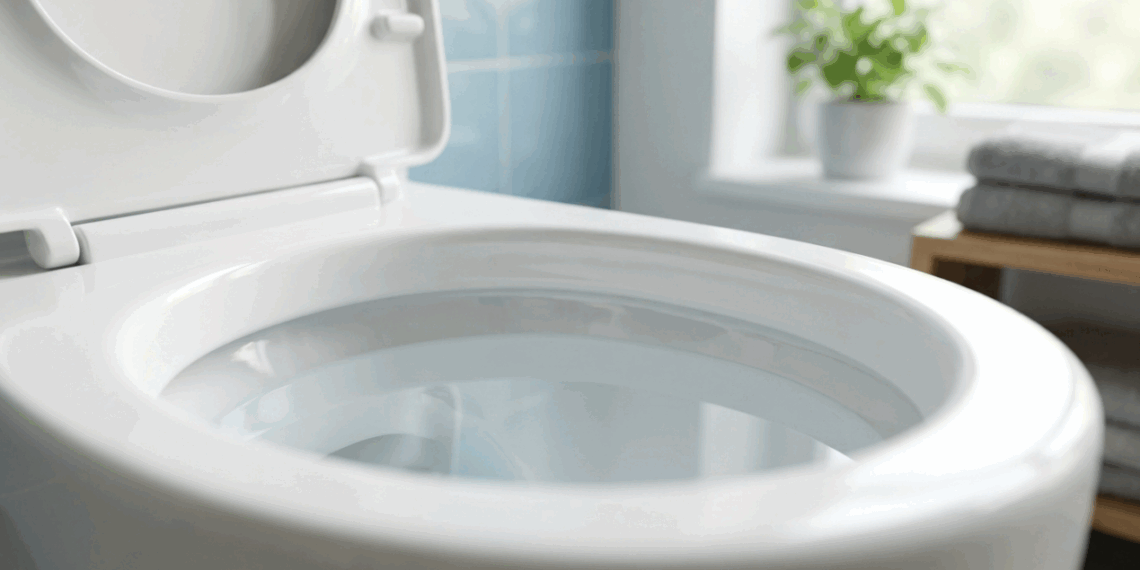 Jogar água sanitária pura na louça sanitária para 'matar tudo' pode corroer o esmalte da peça e criar reações perigosas se houver resíduos de outros produtos