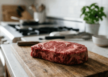Descongelar a carne de cima da mesa em temperatura ambiente parece inofensivo, mas transforma o alimento em um campo de proliferação bacteriana