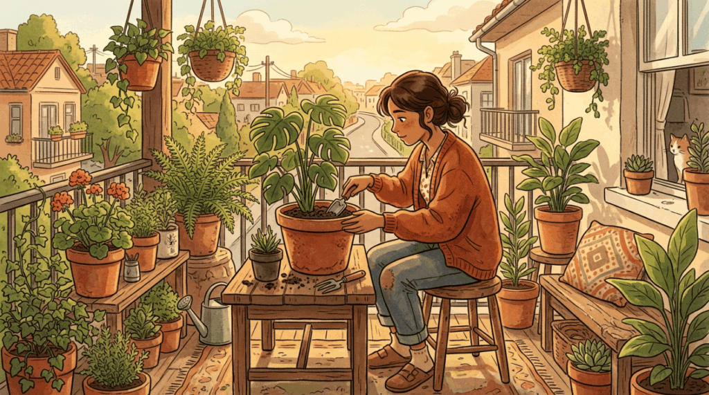 Colocar terra preta pesada em vasos sem furo achando que a planta vai adorar é o caminho mais rápido para afogar as raízes