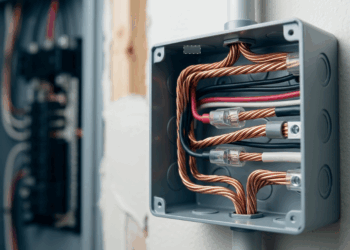 O disjuntor do ar-condicionado desarma sozinho ou os fios esquentam na parede? A bitola da fiação pode estar incompatível com a carga