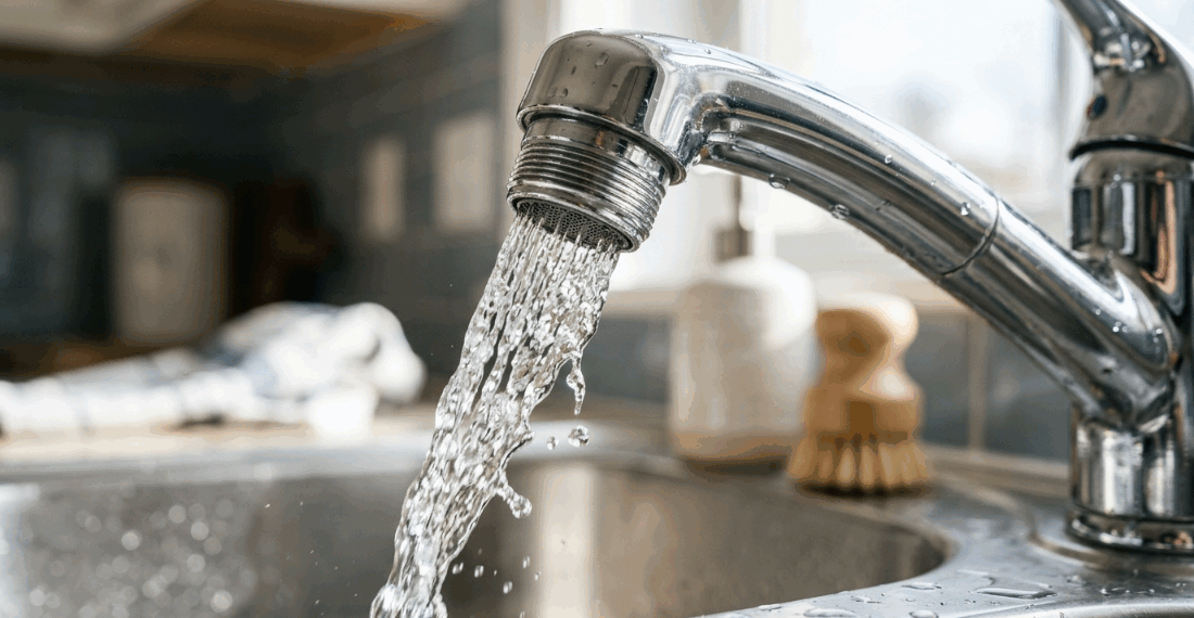 O jato da torneira da cozinha virou um chuveirinho desgovernado que espirra água em tudo? O aerador entupido de calcário precisa de limpeza
