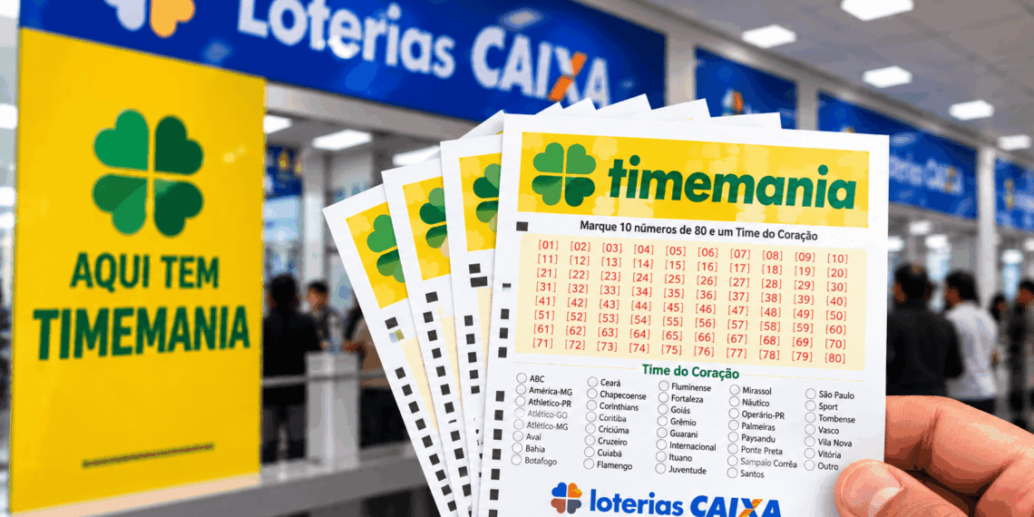 Resultado da Timemania 2441 de hoje (13/09): horário do sorteio e prêmio de R$ 13,5 milhões