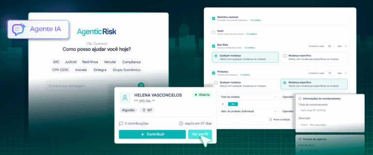 O que é um agente de IA e como o AgRisk usa a tecnologia no crédito