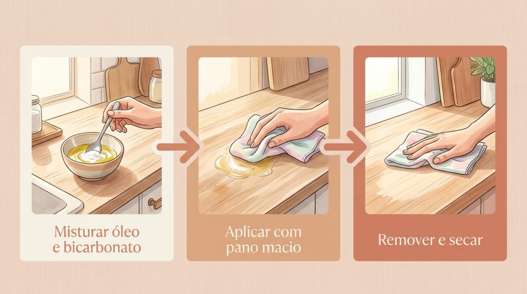 Como a química do óleo de cozinha consegue dissolver resíduos pegajosos de MDF sem danificar o revestimento melamínico