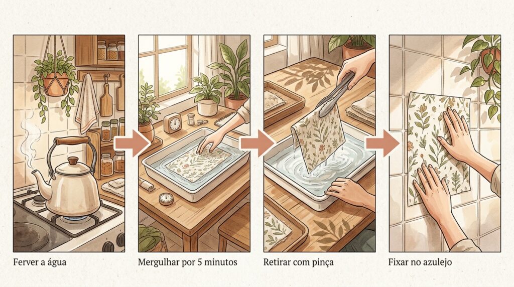 Os ganchos de ventosa caem do azulejo no meio da noite? O truque da água quente devolve a sucção máxima da borracha