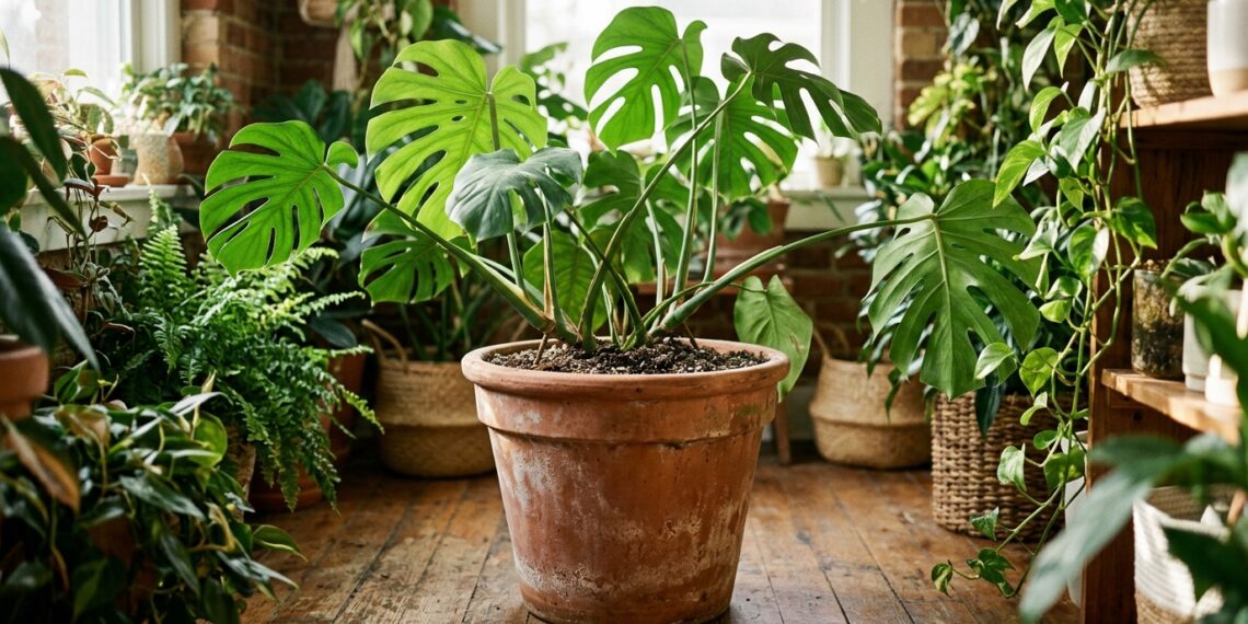 A planta no vaso de cerâmica murcha muito rápido? O truque do mergulho na água evita que a terra fique seca