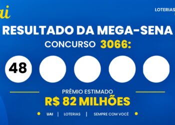 Resultado da Mega-Sena de hoje: veja os números e o rateio do concurso 3066, que pode pagar R$ 82 milhões (sábado, 03/10)