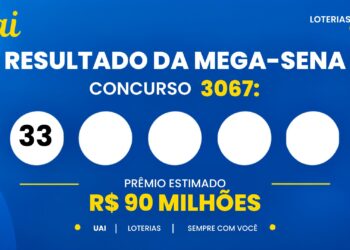 Resultado da Mega-Sena de hoje: veja os números e o rateio do concurso 3067, que pode pagar R$ 92 milhões (terça-feira, 06/10)