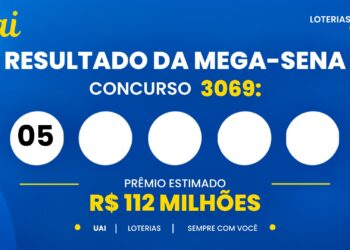 Resultado da Mega-Sena 3069 de hoje (11/10): veja os números sorteados e o prêmio de R$ 112 milhões