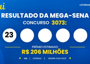 Resultado da Mega-Sena de hoje: veja números e rateio do concurso 3073 (quinta, 22/10)