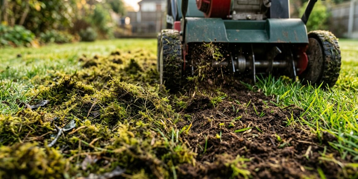 O relvado transformou-se num tapete de musgo escorregadio? O solo ácido e compactado está a sufocar as gramíneas