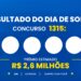 Resultado do Dia de Sorte de hoje: veja os números e o rateio do concurso 1315, que pode pagar R$ 2,6 milhões (segunda-feira, 05/10)