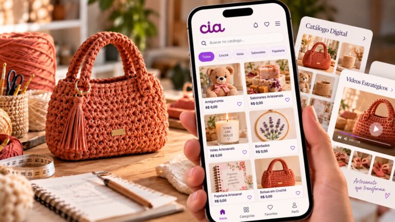 Uma foto vira vitrine: app usa IA para ajudar artesãs a vender nas redes sociais