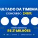 Resultado da Timemania 2460 de hoje (27/10): veja os números sorteados e o prêmio estimado