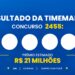 Resultado da Timemania 2456 de hoje (18/10): veja os números sorteados e o prêmio de R$ 21 milhões