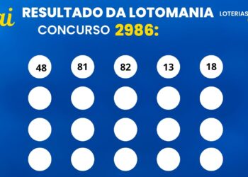 Resultado da Lotomania 2986 de hoje (09/10): veja os números sorteados e o prêmio de R$ 10,3 milhões