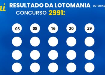 Resultado da Lotomania 2991: aposta de Aracaju ganha R$ 1 milhão; confira os números sorteados
