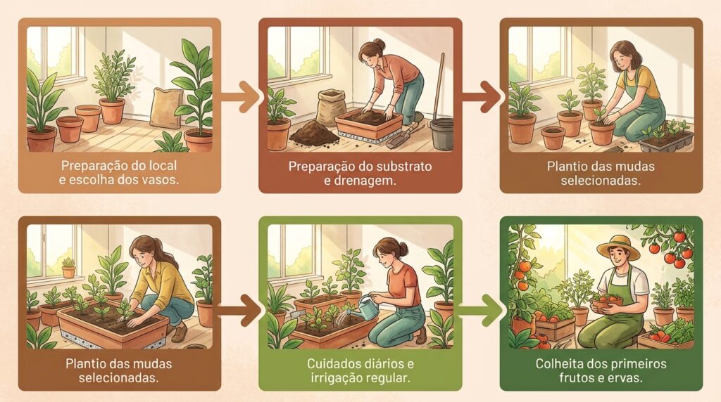 Cobrir a terra do vaso com pedrinhas decorativas bonitas é charmoso, mas esconde o momento exato em que a planta está morrendo afogada