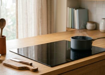 Um estalo seco seguido de um pequeno risco na mesa do cooktop? O impacto de panelas pesadas pode ter gerado uma trinca estrutural perigosa