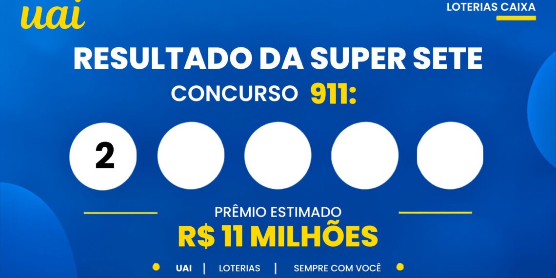 Resultado da Super Sete 911 de sexta-feira (16/10): veja os números das sete colunas e o rateio
