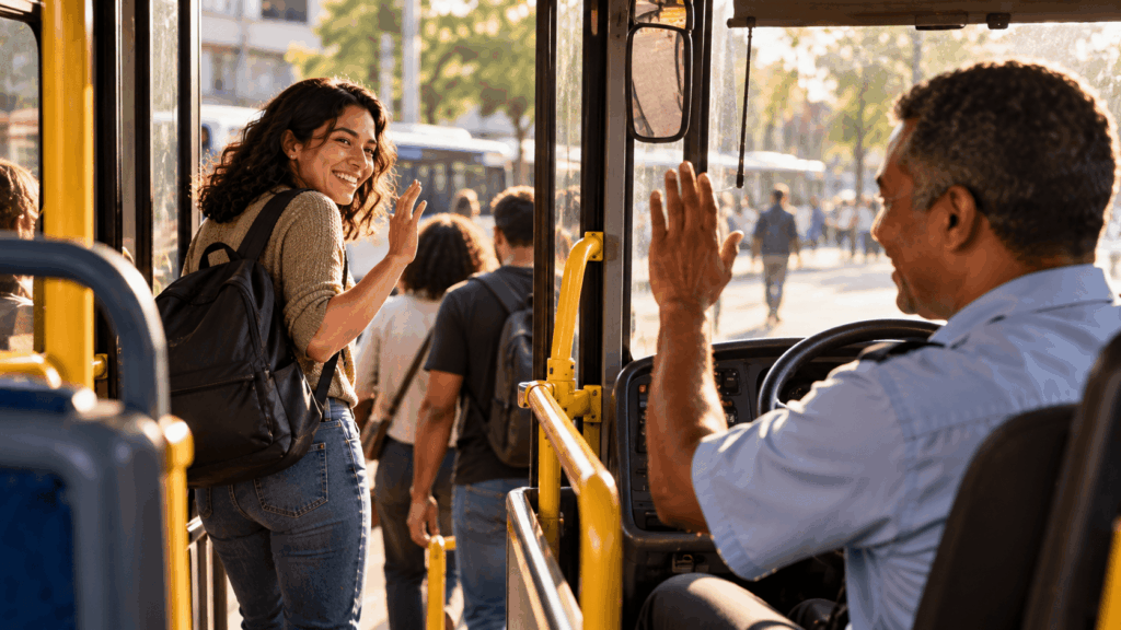 2e97a8f6-6fc4-41db-8879-fb85c8c8dae9-1-1024x576 Psicólogos sociais explicam por que tantas pessoas agradecem ao motorista ao descer do ônibus, mesmo sem conhecer quem está ao volante