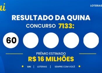Resultado da Quina de hoje: veja os números e o rateio do concurso 7133, que pode pagar R$ 16 milhões (sexta-feira, 02/10)