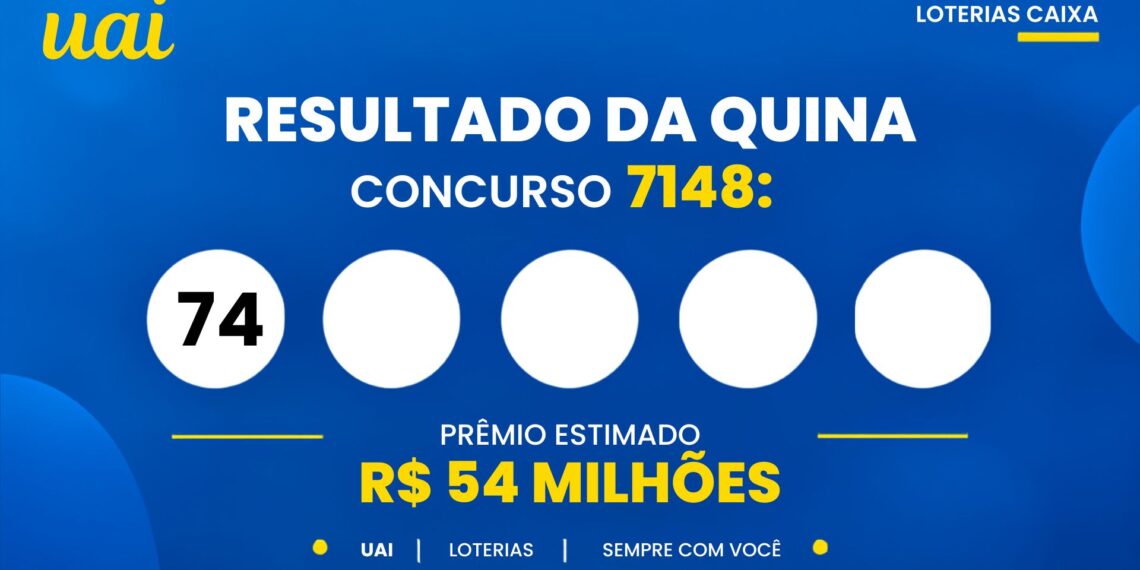 Resultado da Quina 7148 de hoje (quarta-feira, 21/10): dezenas sorteadas, ganhadores e rateio do prêmio de R$ 55 milhões