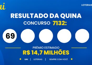 Resultado da Quina de hoje: veja os números e o rateio do concurso 7132, que pode pagar R$ 14,7 milhões (quinta-feira, 01/10)