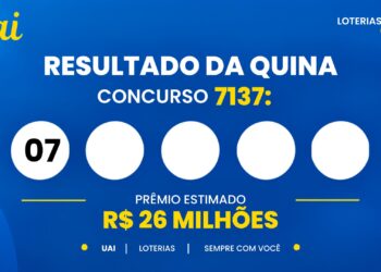 Resultado da Quina 7137 de hoje (07/10): confira as 5 dezenas sorteadas e o rateio do prêmio de R$ 26,8 milhões