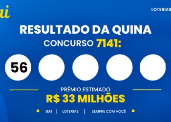 Resultado da Quina 7141 de hoje (13/10): veja os números sorteados e o rateio do prêmio de R$ 34 milhões
