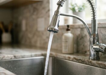 O jato da torneira da cozinha virou um chuveirinho desgovernado que espirra água em tudo? O aerador entupido de calcário precisa de limpeza