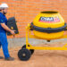 Motor removível da betoneira IZI MAX facilita transporte e manutenção