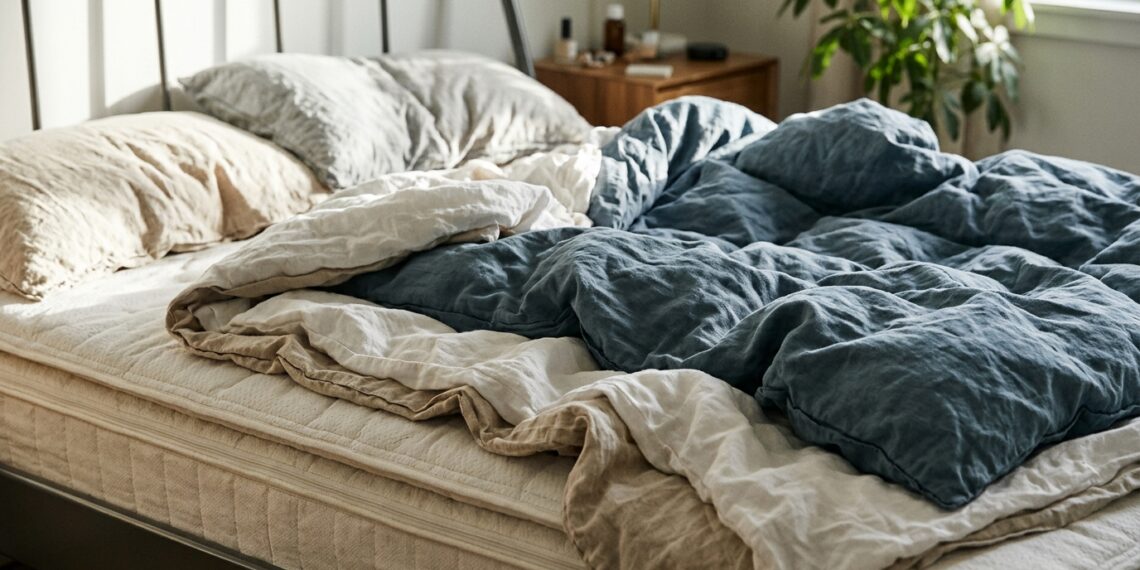O erro comum ao arrumar a cama assim que acorda que multiplica os ácaros no colchão
