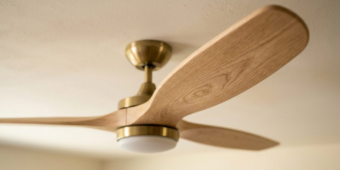 As borrachinhas de acabamento das pás do ventilador de teto começaram a esfarelar e cair no chão da sala? O material envelheceu