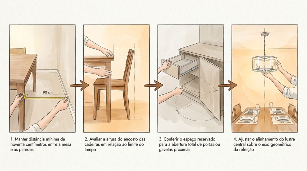 3 erros típicos de decoração que tornam qualquer sala de jantar desconfortável