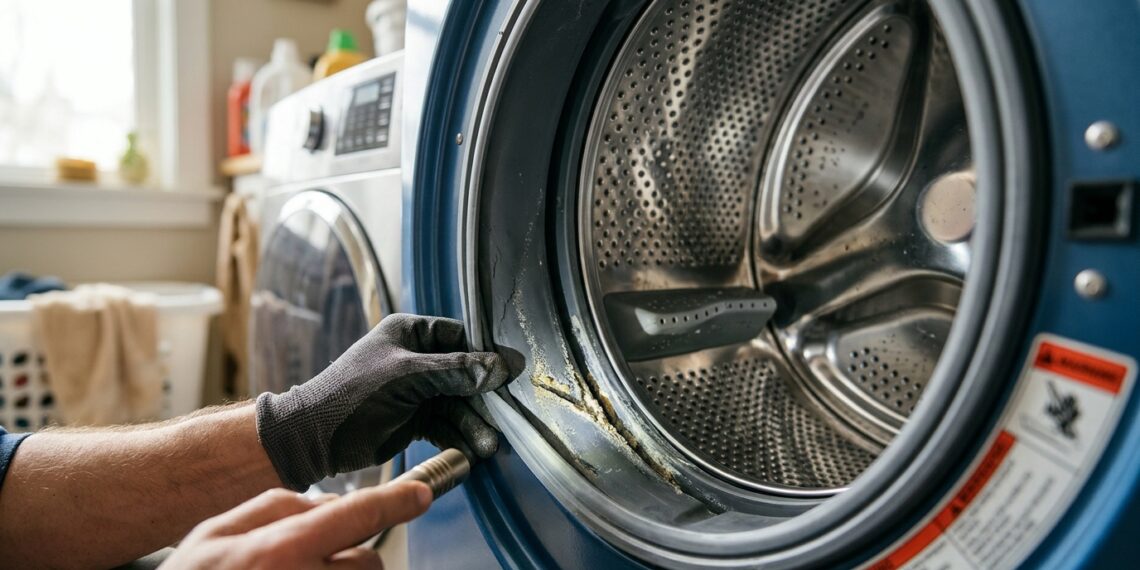 Engenheiro químico: "O bicarbonato de sódio e o vinagre branco não fazem nada para limpar a máquina de lavar roupas."