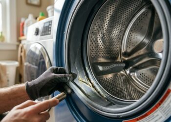 Engenheiro químico: "O bicarbonato de sódio e o vinagre branco não fazem nada para limpar a máquina de lavar roupas."