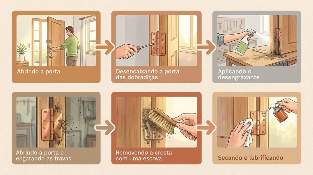 O perigo oculto da gordura queimada nas molas que faz qualquer porta de forno perder a pressão e assar tudo torto