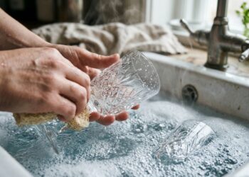 Suas taças de cristal guardadas na cristaleira há meses ficaram com um cheiro estranho de barata ou poeira molhada? O vidro é uma armadilha de moléculas voláteis