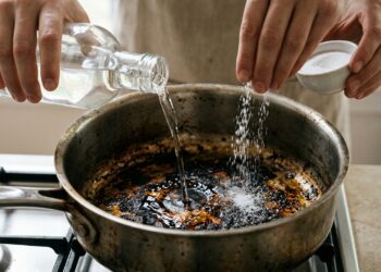 Os erros de lavagem e o truque de por que usar esponja de aço estraga o fundo da panela carbonizada