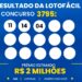 Resultado da Lotofácil 3795: aposta de Arapongas, no Paraná, acerta as 15 dezenas e leva sozinha R$ 1,45 milhão
