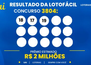 Resultado da Lotofácil 3804 de hoje (quarta-feira, 14/10): veja os números sorteados e o rateio do prêmio de R$ 2 milhões