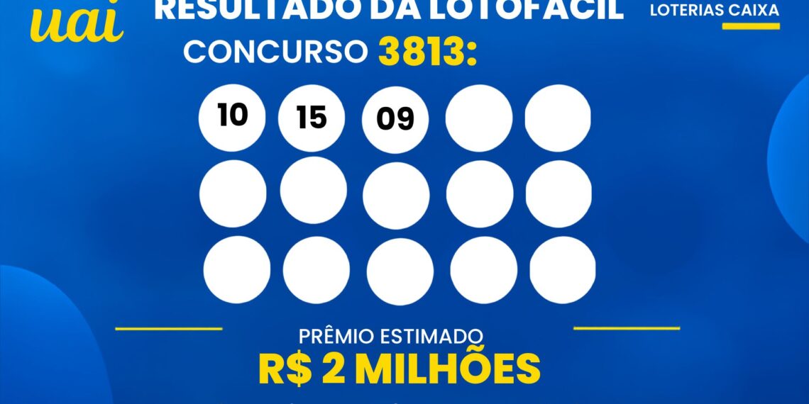 Resultado da Lotofácil 3815 de hoje (27/10): confira os números sorteados e o prêmio estimado de 2 milhões