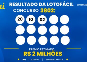 Resultado Lotofácil 3802 de hoje : duas apostas acertam as dezenas e ganham R$ 820.218,59 cada