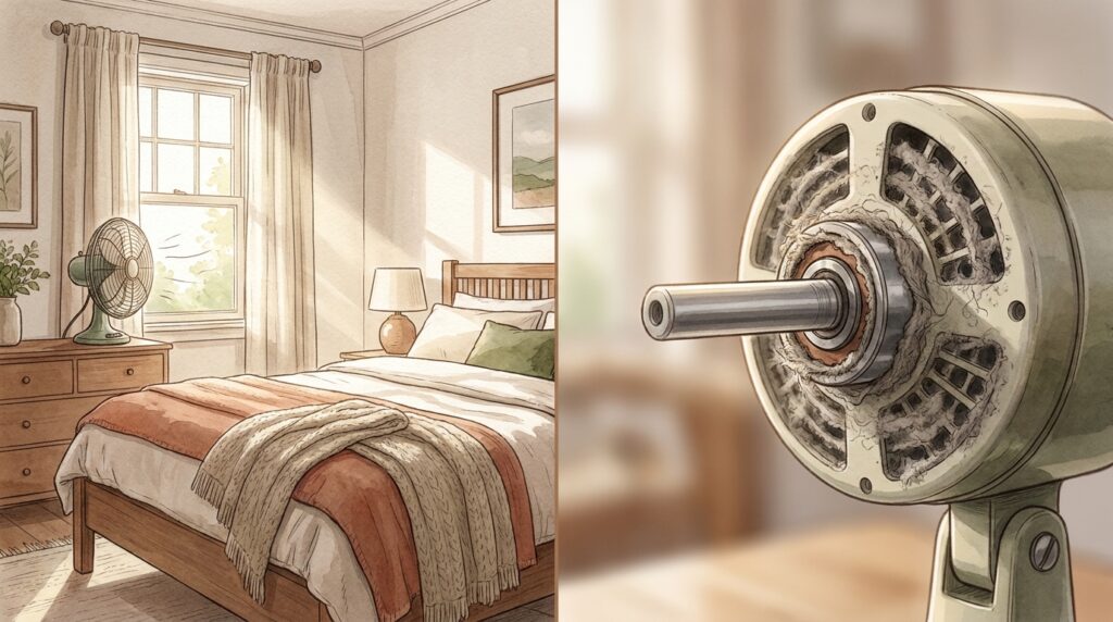 Chega de ventilador espalhando poeira pela casa: técnicos recomendam limpar a grade traseira do motor que quase sempre é esquecida