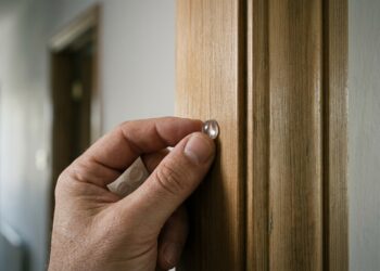 As portas interiores batem com estrondo com as correntes de ar? A pressão negativa exige amortecedores físicos