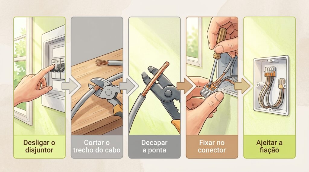 O chuveiro elétrico apresenta cheiro forte de plástico derretido na fiação? A fita isolante comum não suportou a alta temperatura do circuito