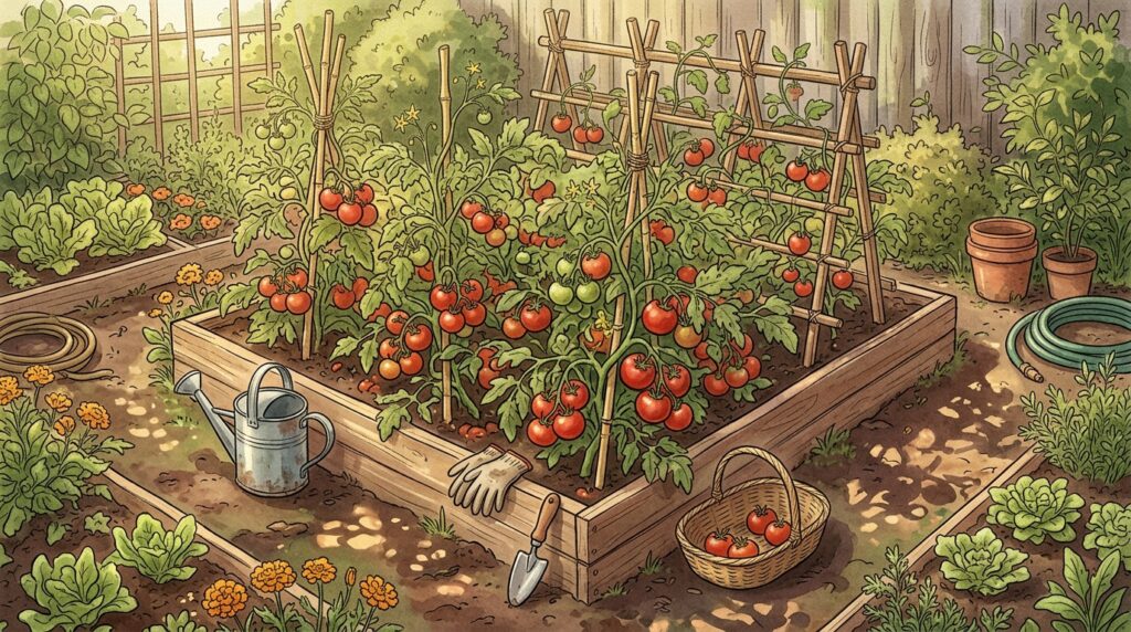 Os pimentos e tomates ganham uma mancha negra e mole na base antes de amadurecerem? A rega irregular bloqueou o cálcio